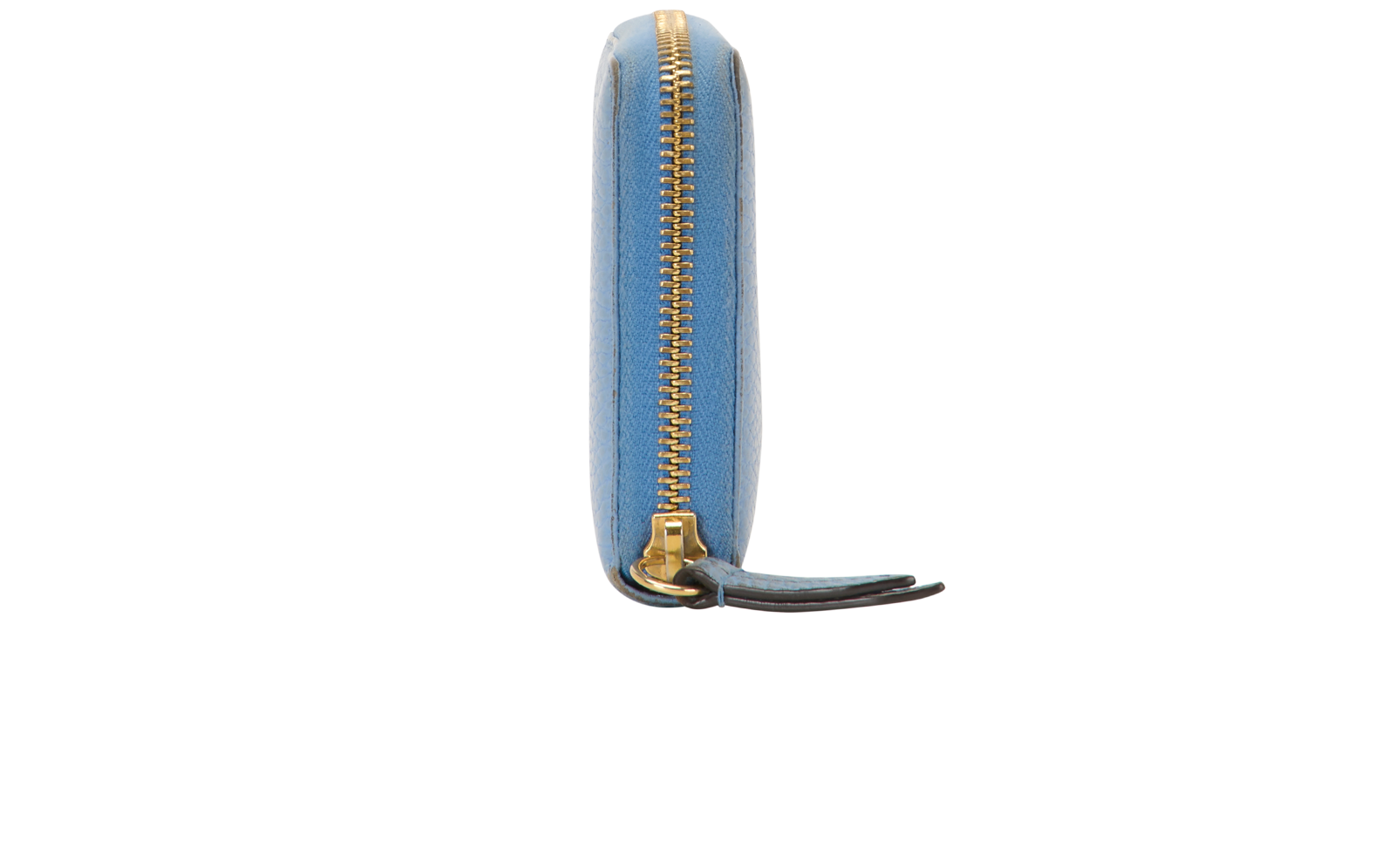 Gucci Long Zip Around Wallet, &pound;195, Accessories, Blue, Leather, Side view